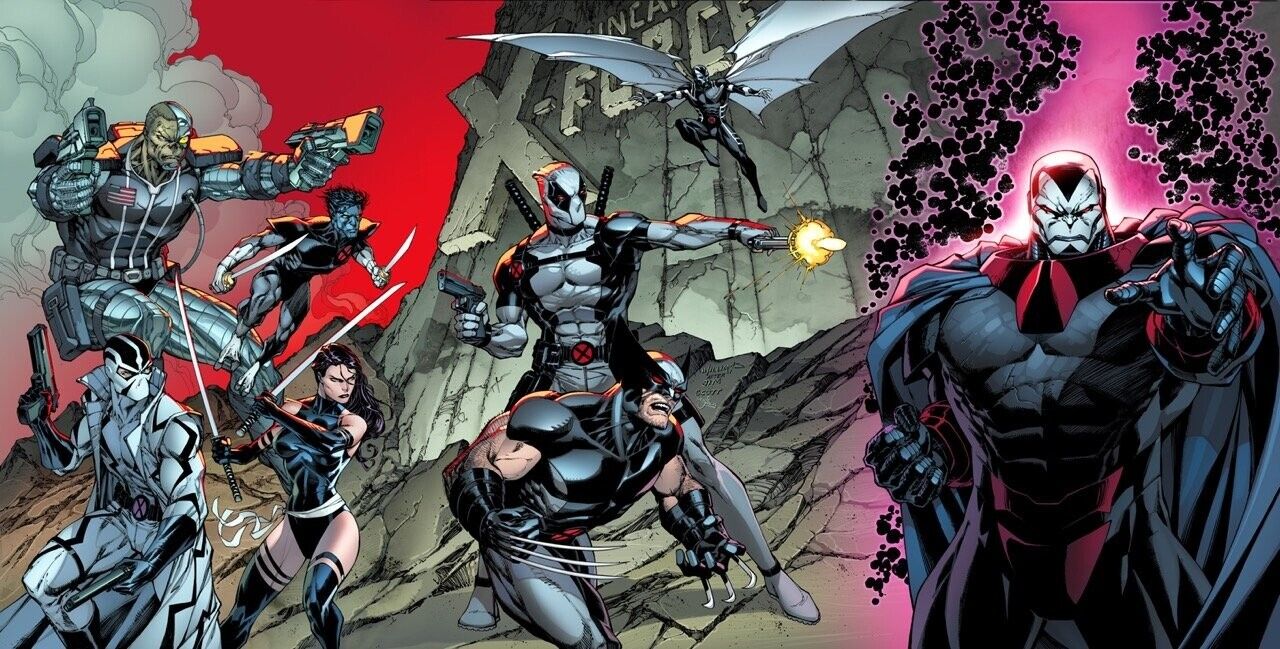 X-Men 1 Scott Williams Virgin Variant Homage Set Deadpool Wolverine Marvel NM