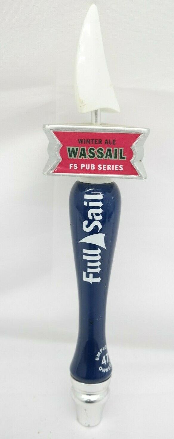 Full Sail Wassail Winter Ale FS Pub Series Beer Tap Handle Man Cave  MB