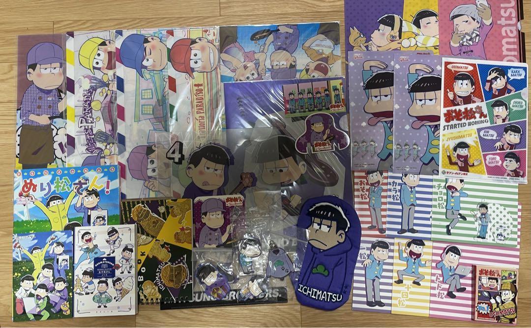 Osomatsu-san Goods lot File folder Acrylic stand coaster Sketchbook Pouch  