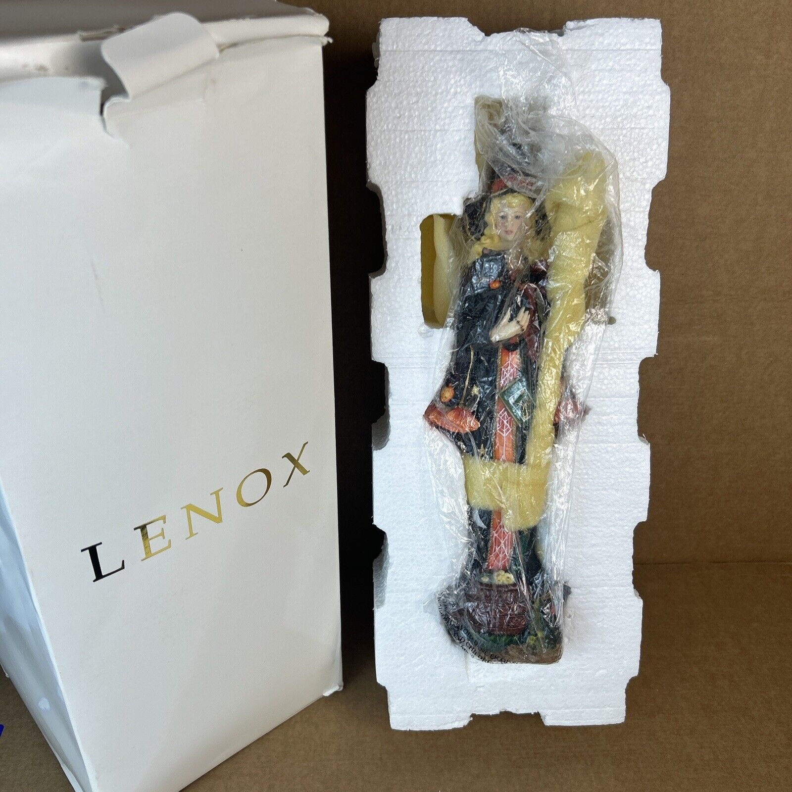 LENOX BEWITCHING BEAUTY WITCH Pencil Halloween cat sculpture NEW in BOX