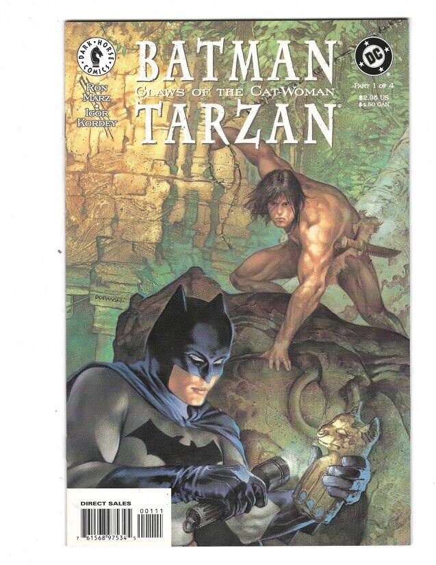Batman Tarzan 1999 Unread NM Claws of the Catwoman Combine Shipping