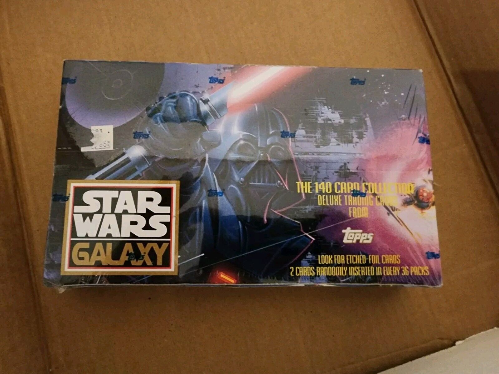1993 Topps Galaxy Star Wars Wax Box Sealed