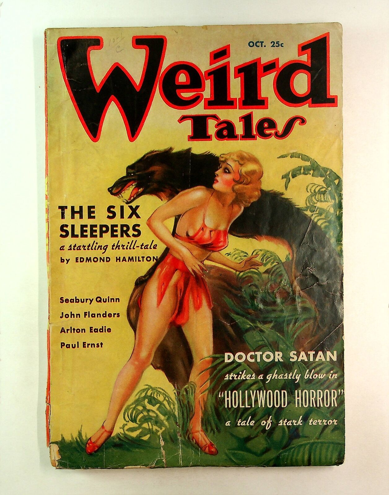 Weird Tales Pulp 1st Series Oct 1935 Vol. 26 #4 GD+ 2.5