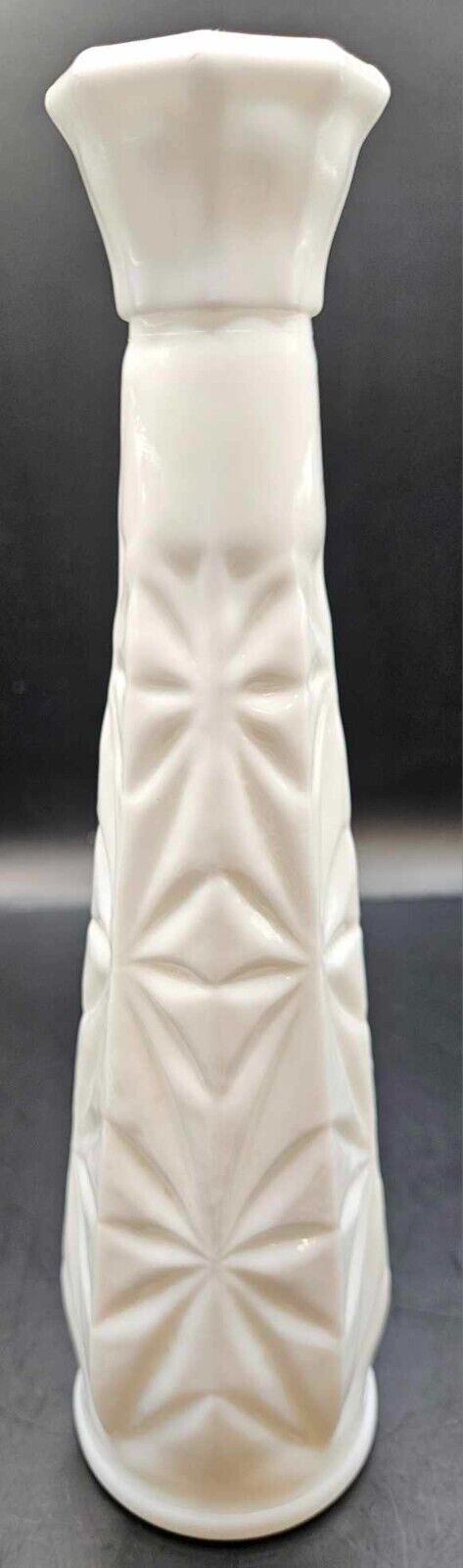 Vintage Milk glass bud vase