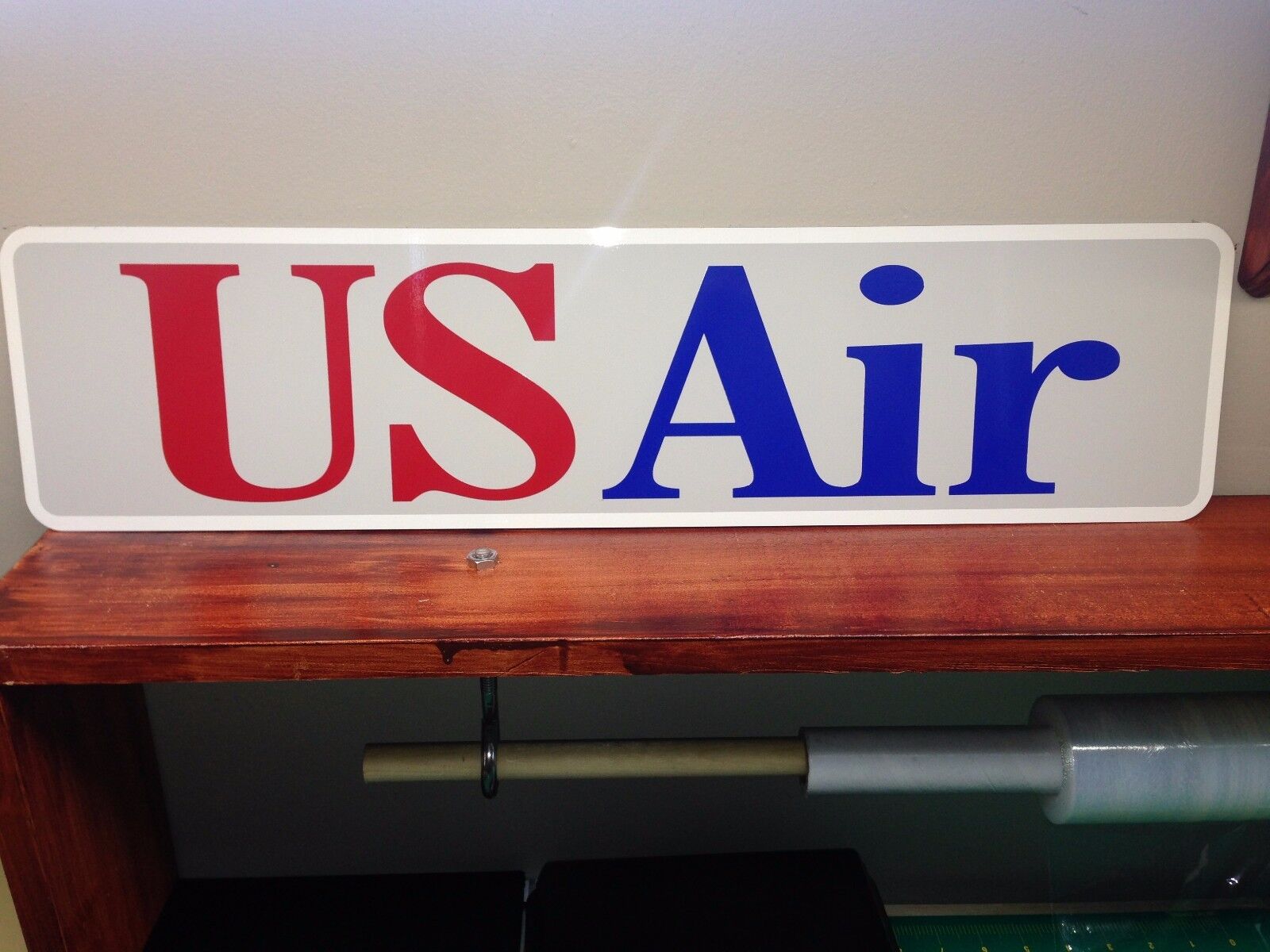 USair Vintage style logo metal sign, Collectable, Memorabilia 6\