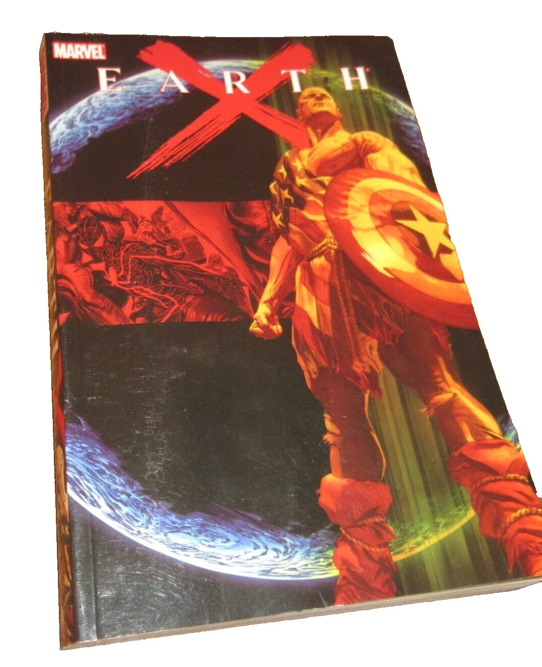 Marvel Earth X 2006 TPB 1st Print 2nd Edition Alex Ross Cover & Story