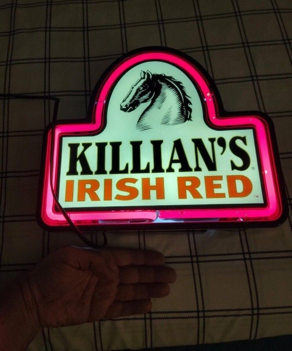 Vintage killian's irish red bar sign