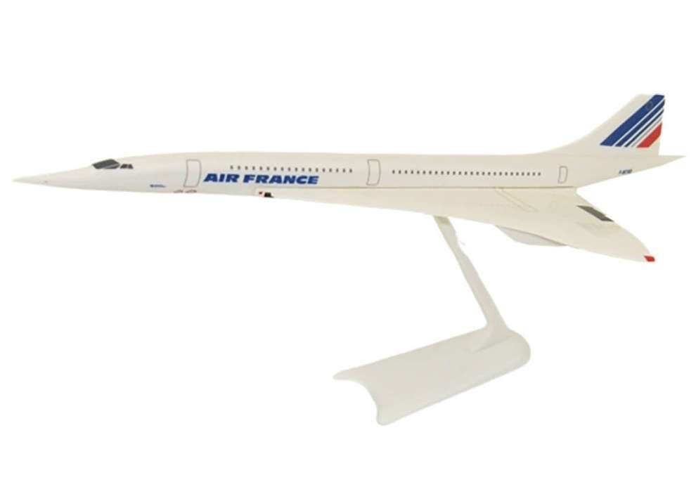PPC Air France Aerospatiale BAe Concorde F-BTSD Desk Top Model 1/250 AV Airplane