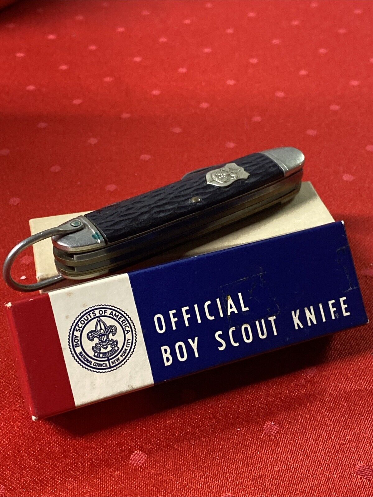 Vintage Official Boy Scout Knife - Camillus New York Usa