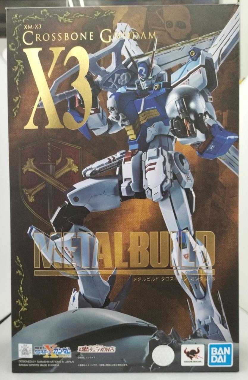 Mobile Suit Crossbone Gundam Figure METAL BUILD Crossbone Gundam X3  Japan
