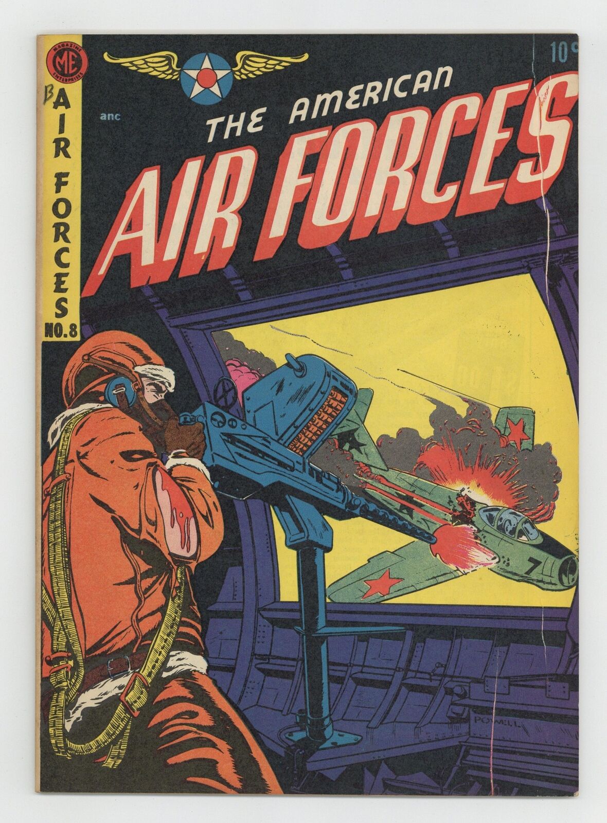 American Air Forces #8 FN- 5.5 1952