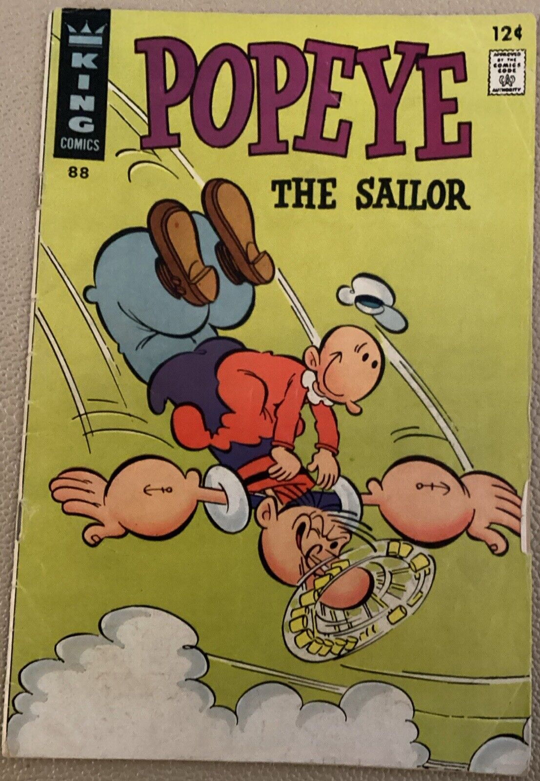 Popeye The Sailor #88 King Comics 1967