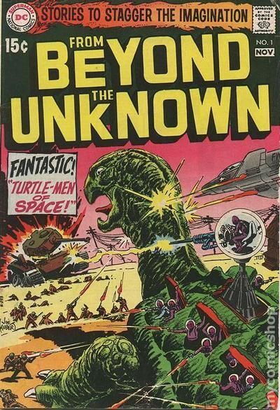 From Beyond the Unknown #1 FN- 5.5 1969 Stock Image