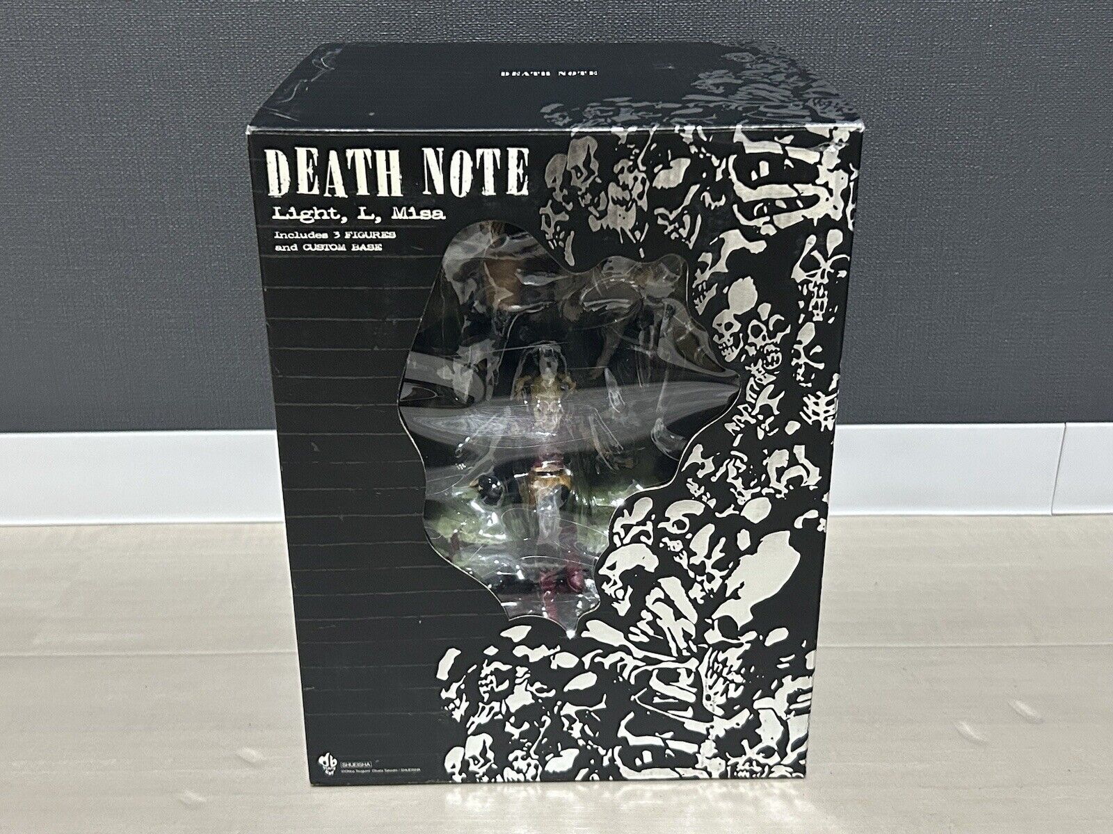 Death Note death BOX Diorama Figure Light Yagami L Misa Amane In Stock .