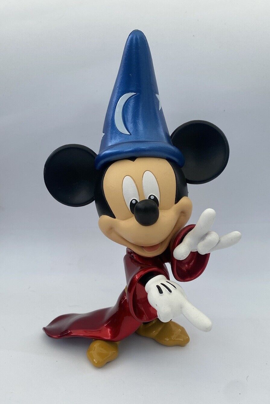 Disney Mickey Mouse 'Sorcerers Apprentice' 7.5” MetalFig - Jada Toys 2018 - EUC