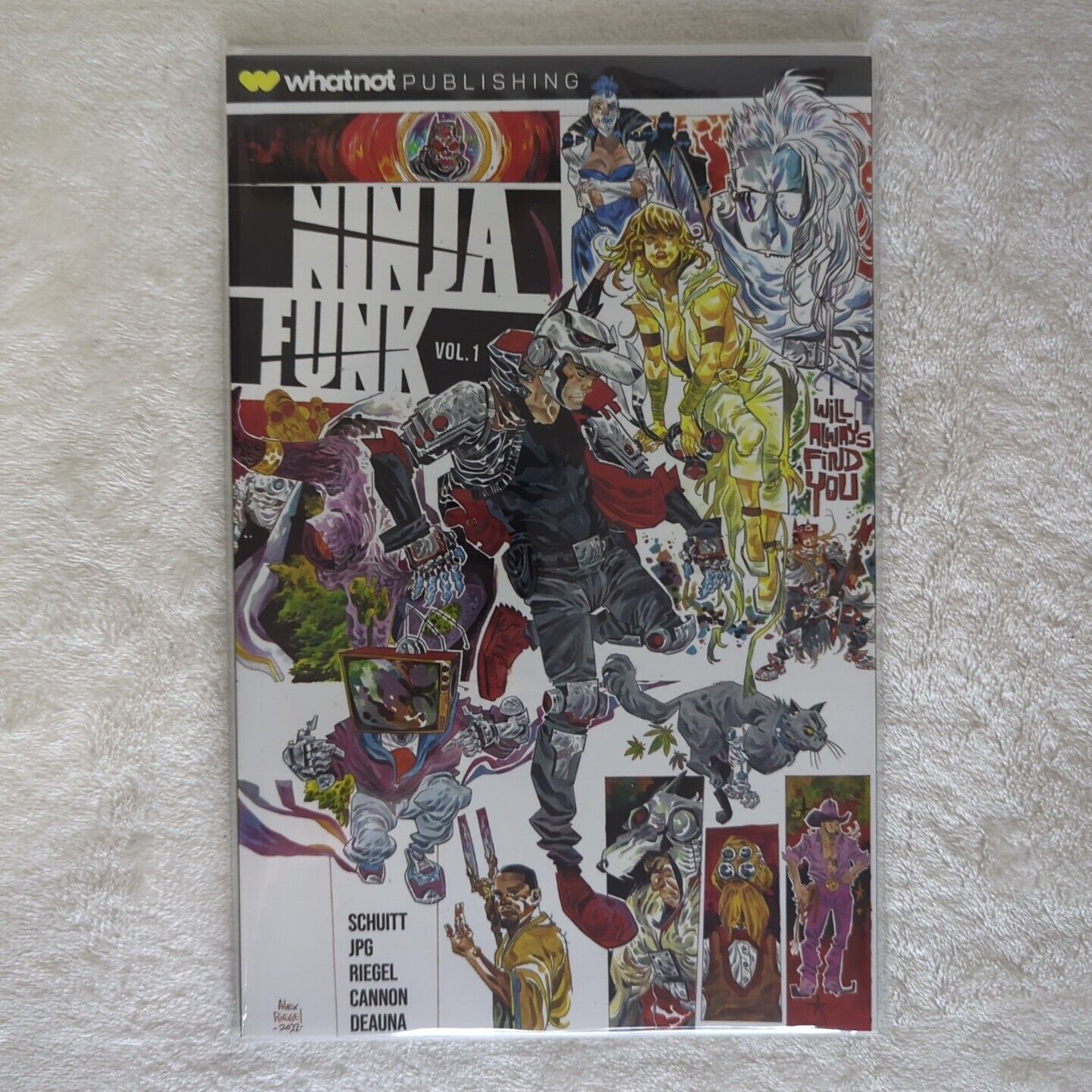 Ninja Funk Vol. 1 TPB Softcover SC Whatnot Publishing Schutt Trade Paperback