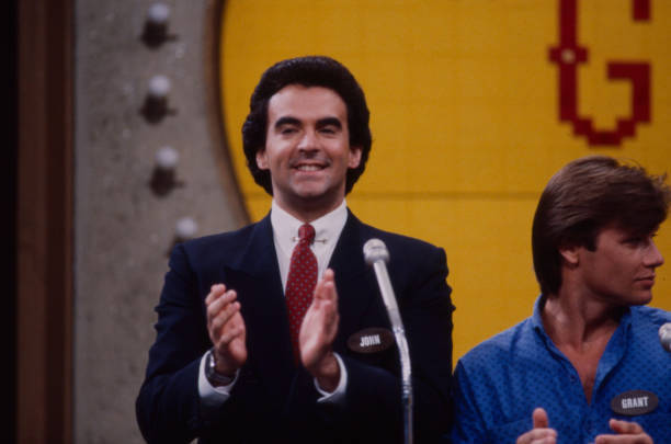 John O\'Hurley Grant Show in the tv game show \'Family Feud\' spe- 1985 Old Photo 1