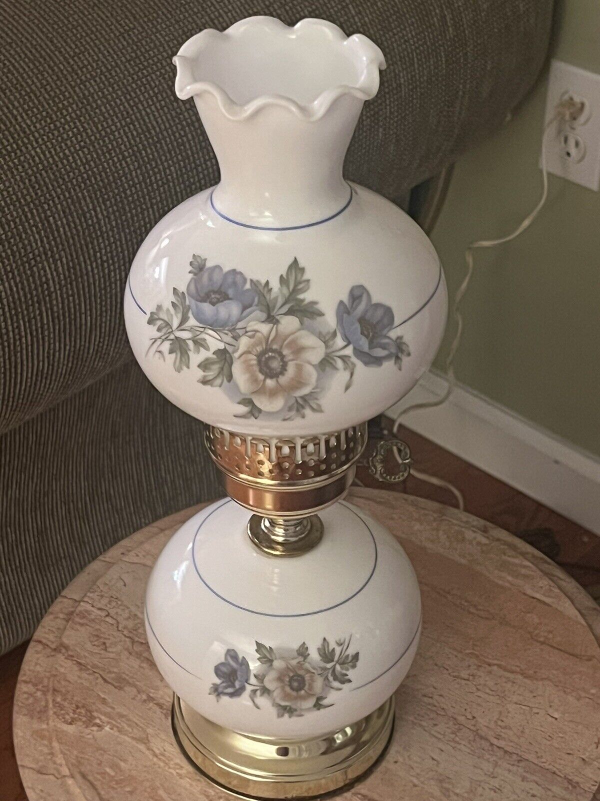 Small Hurricane Vintage Lamp