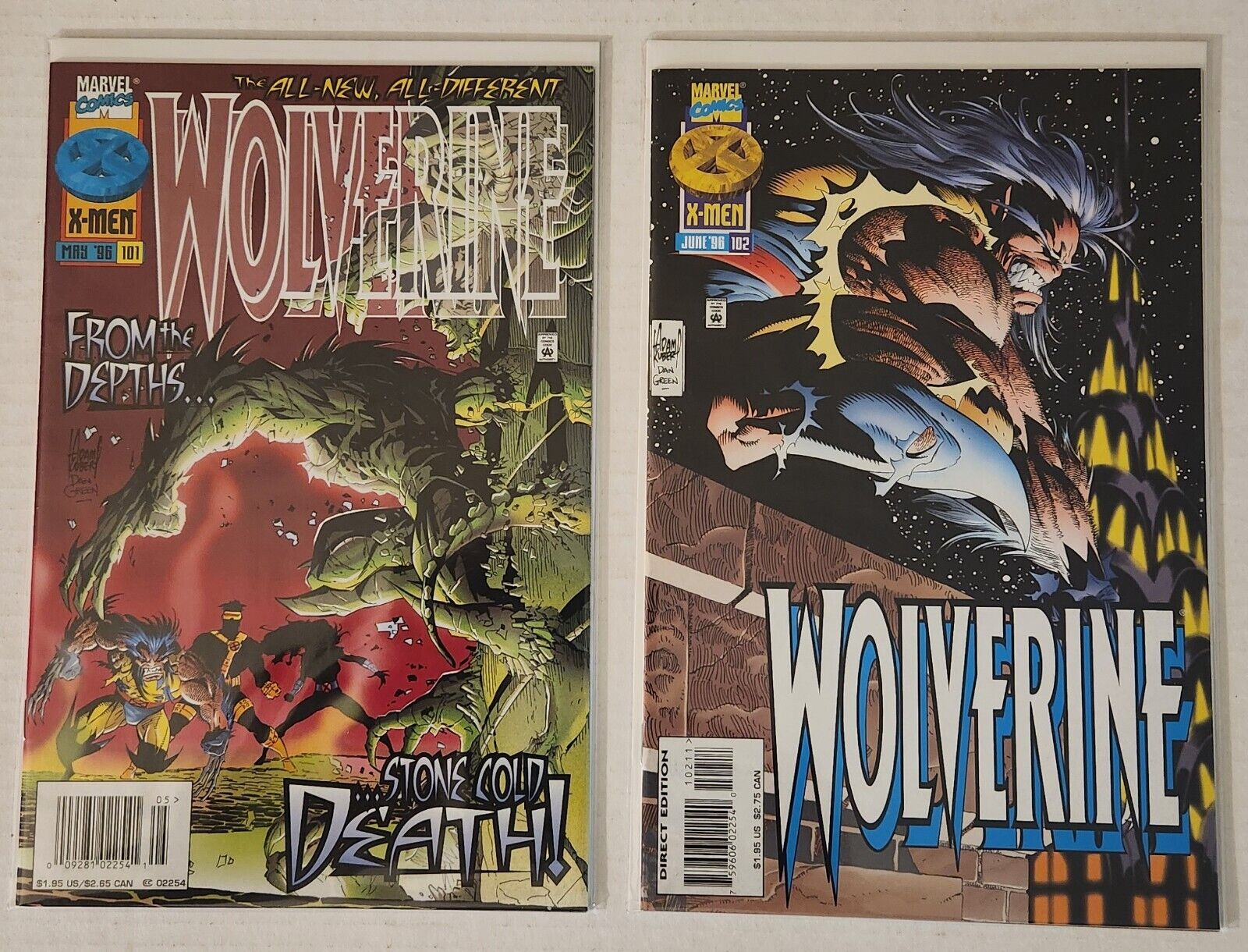 Wolverine (vol. 2) #101-110 (Marvel Comics 1996-1997) 10 issue run