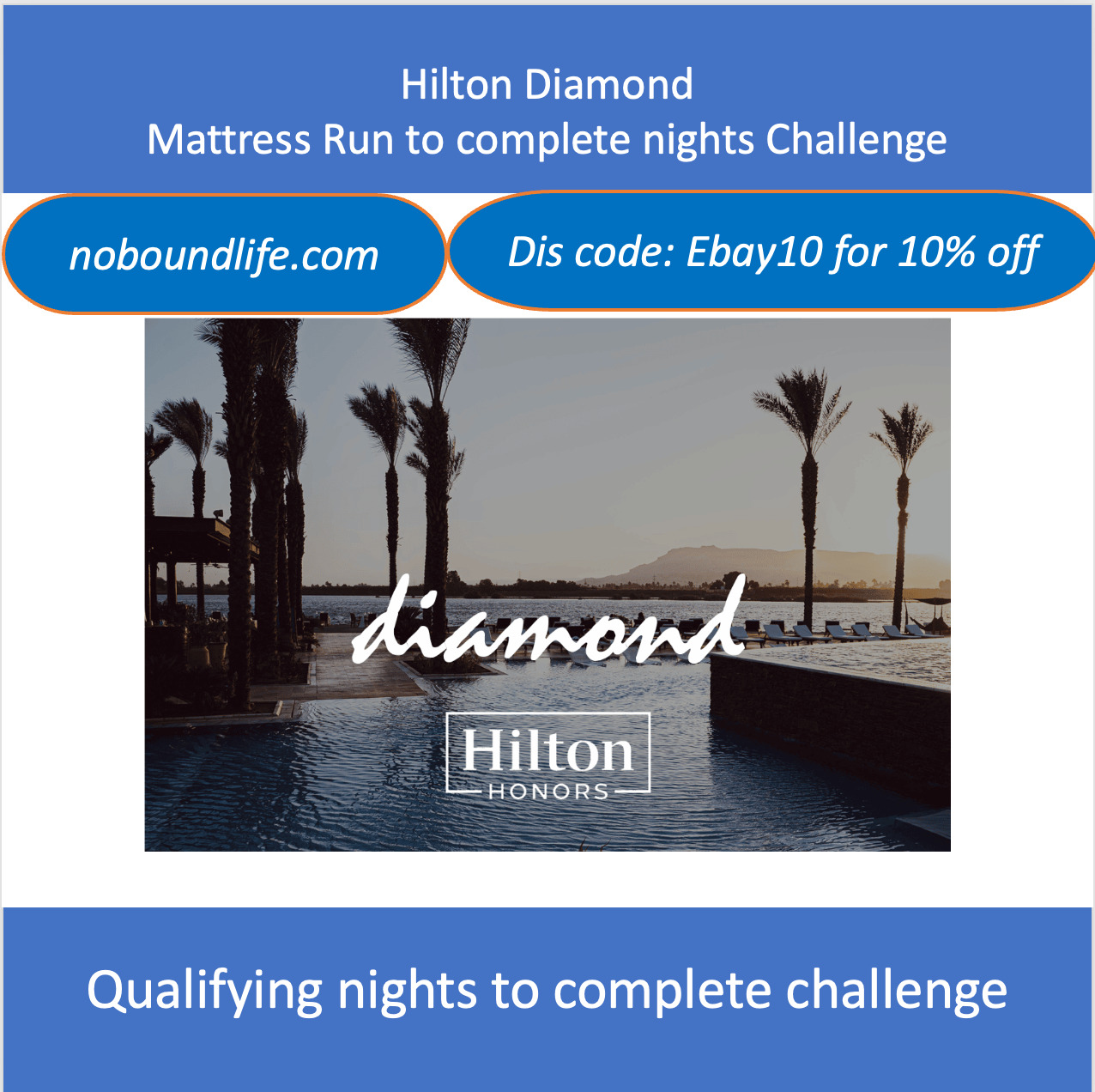 Hilton nights Nights mattress run complete/maintain|Diamond