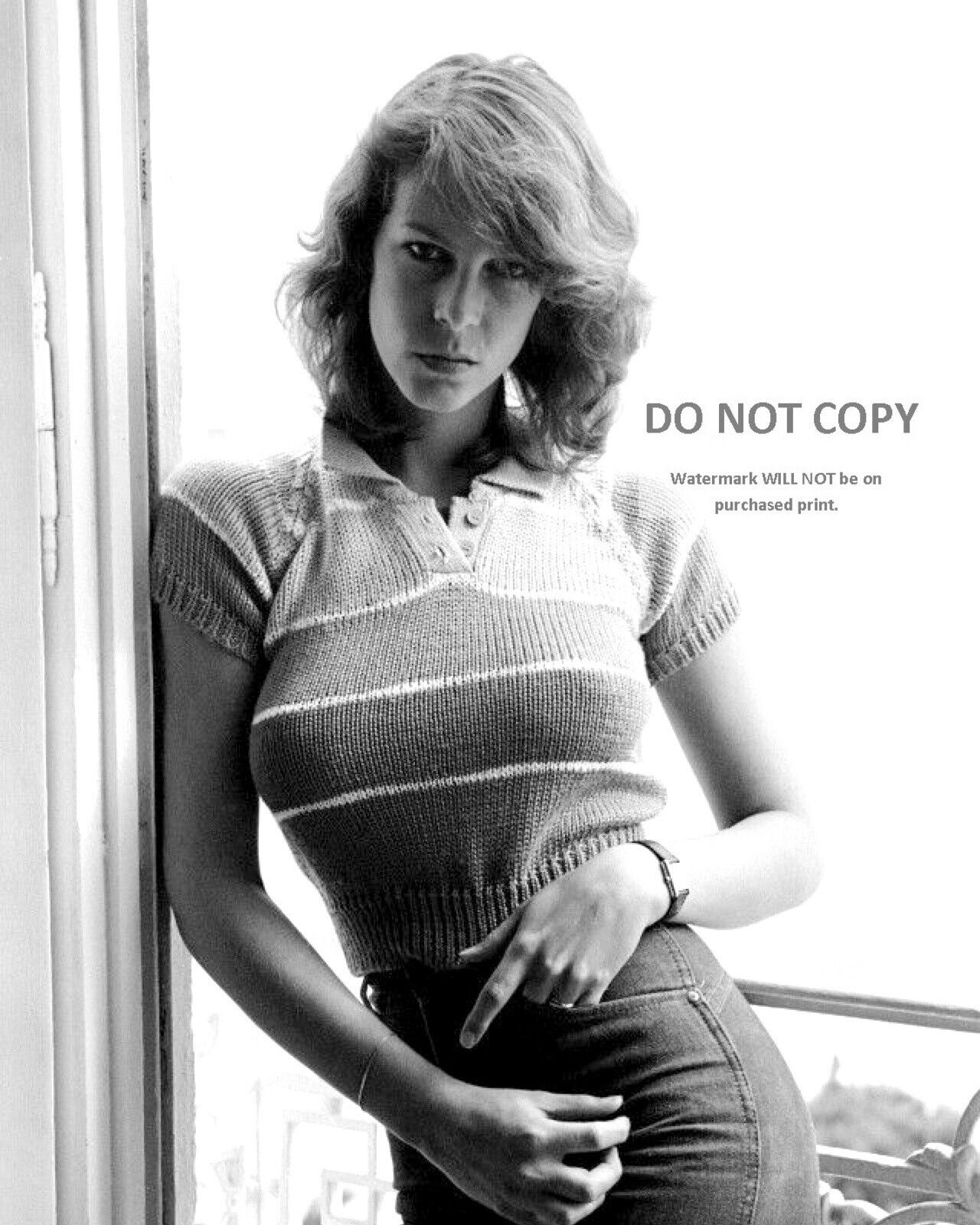 ACTRESS JAMIE LEE CURTIS - 8X10 EARLY PUBLICITY PHOTO (ZZ-957)