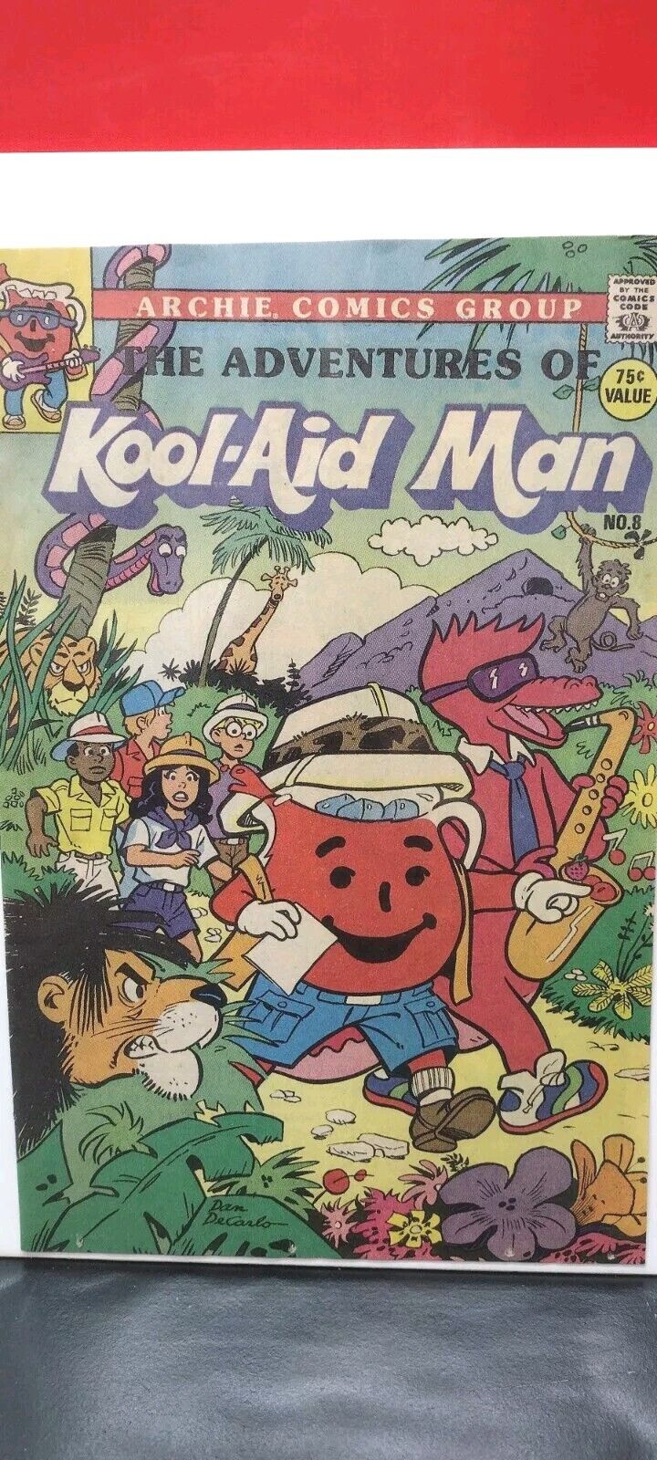 ADVENTURES OF KOOL-AID MAN #8 ARCHIE COMICS VINTAGE 1989 Backed/ Bagged