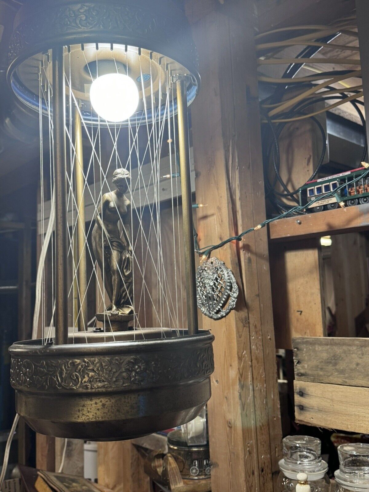 Antique/Vintage Oil Rain Lamp