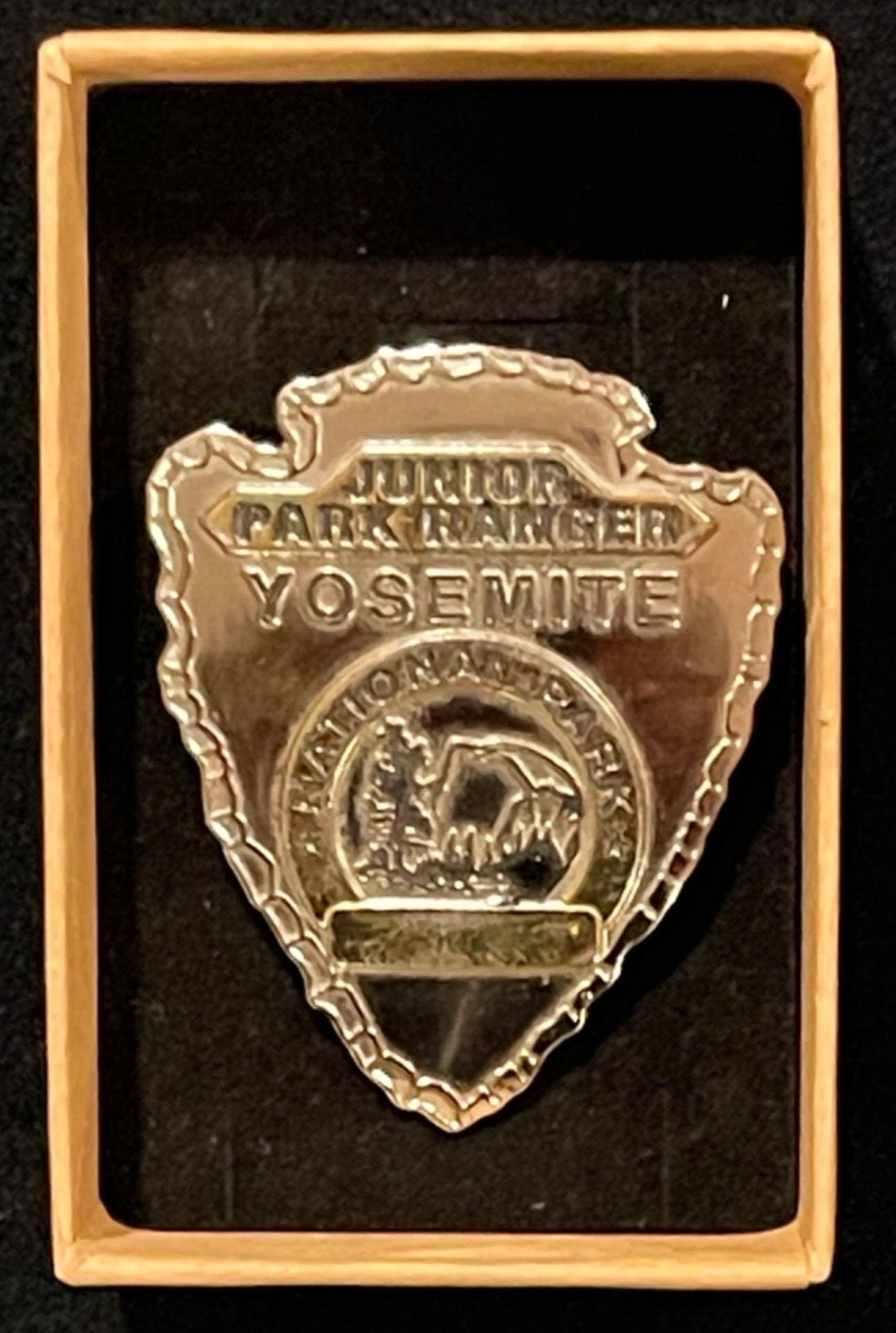 Junior Park Ranger Arrow Head Badge Yosemite National Park Vintage Rare VHTF