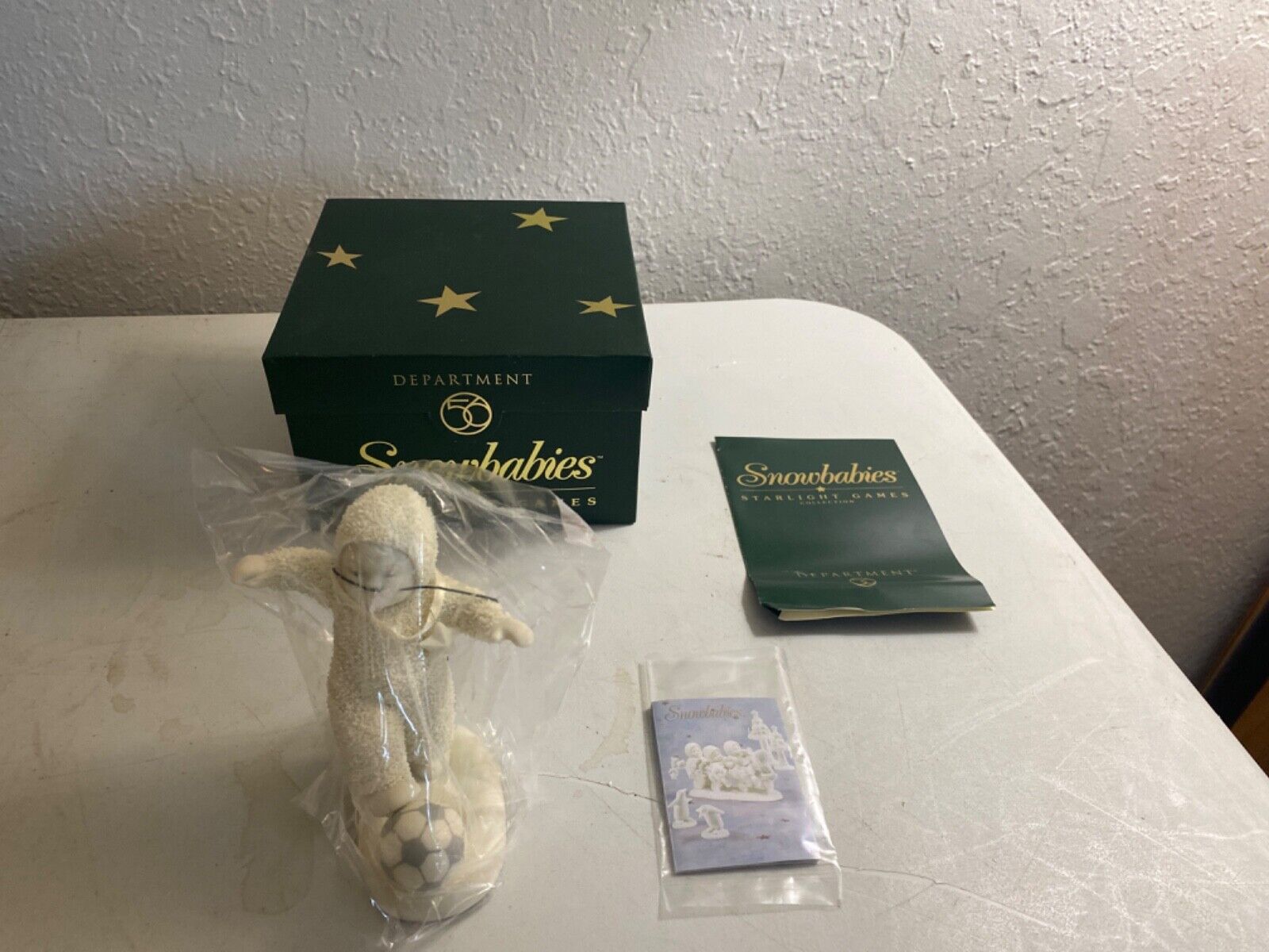 DEPT 56 SNOWBABIES STARLIGHT GAMES COLLECTION 56.69007 W/ BOX