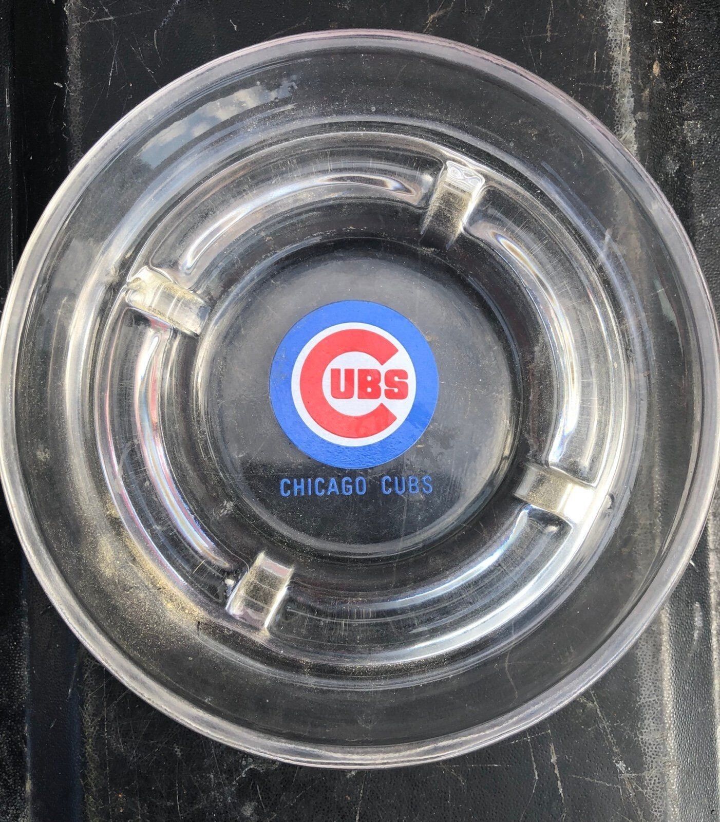 Vintage Chicago Cubs Ashtray