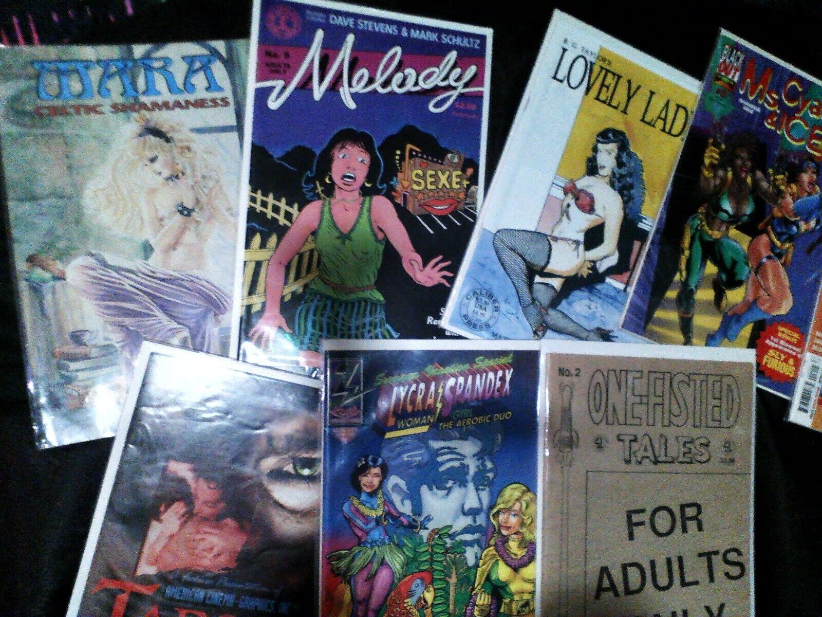 Comic Lot of 7. Adult Fantasy.