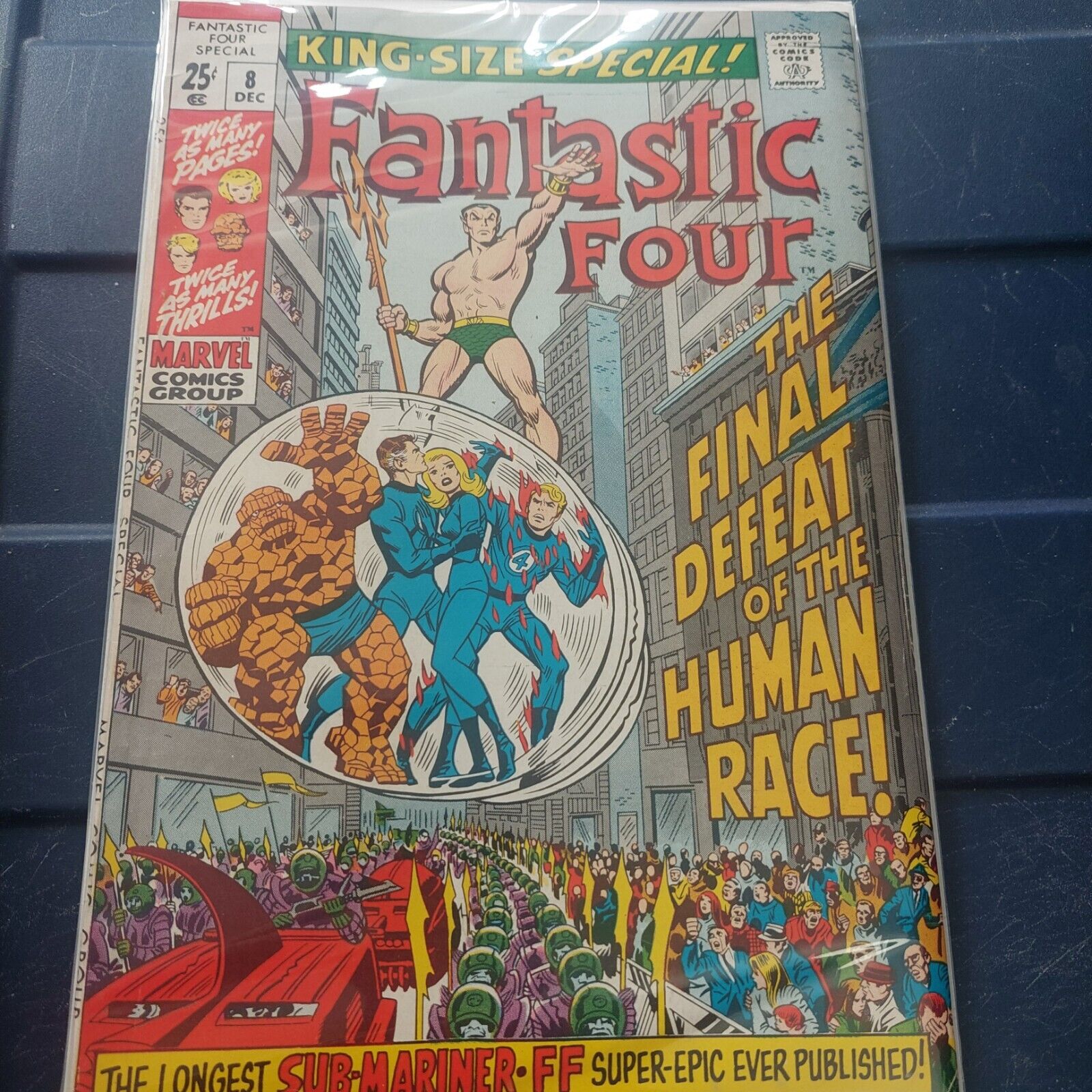 Fantastic Four Annual #8 MARVEL 1970 King-Size Special FN+ STAN LEE/JACK KIRBY