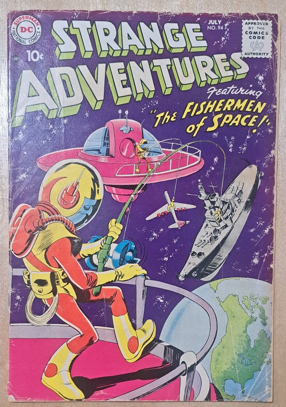 Strange Adventures #94  1958