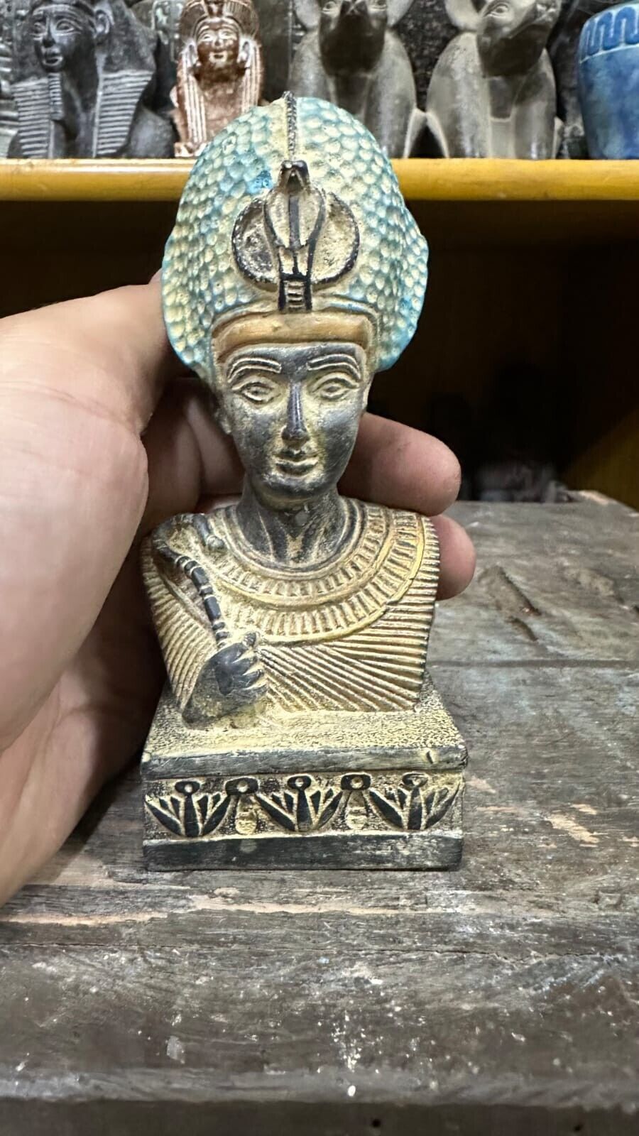 RARE ANCIENT EGYPTIAN ANTIQUITIES Queen Cleopatra Pharaonic Antique Egyptian BC