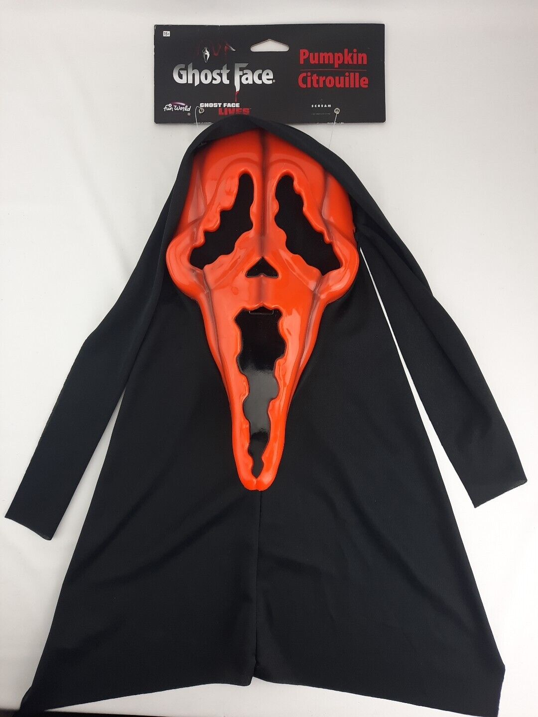 Scream Mask Pumpkin Ghostface Ghost Face New Official Fun World