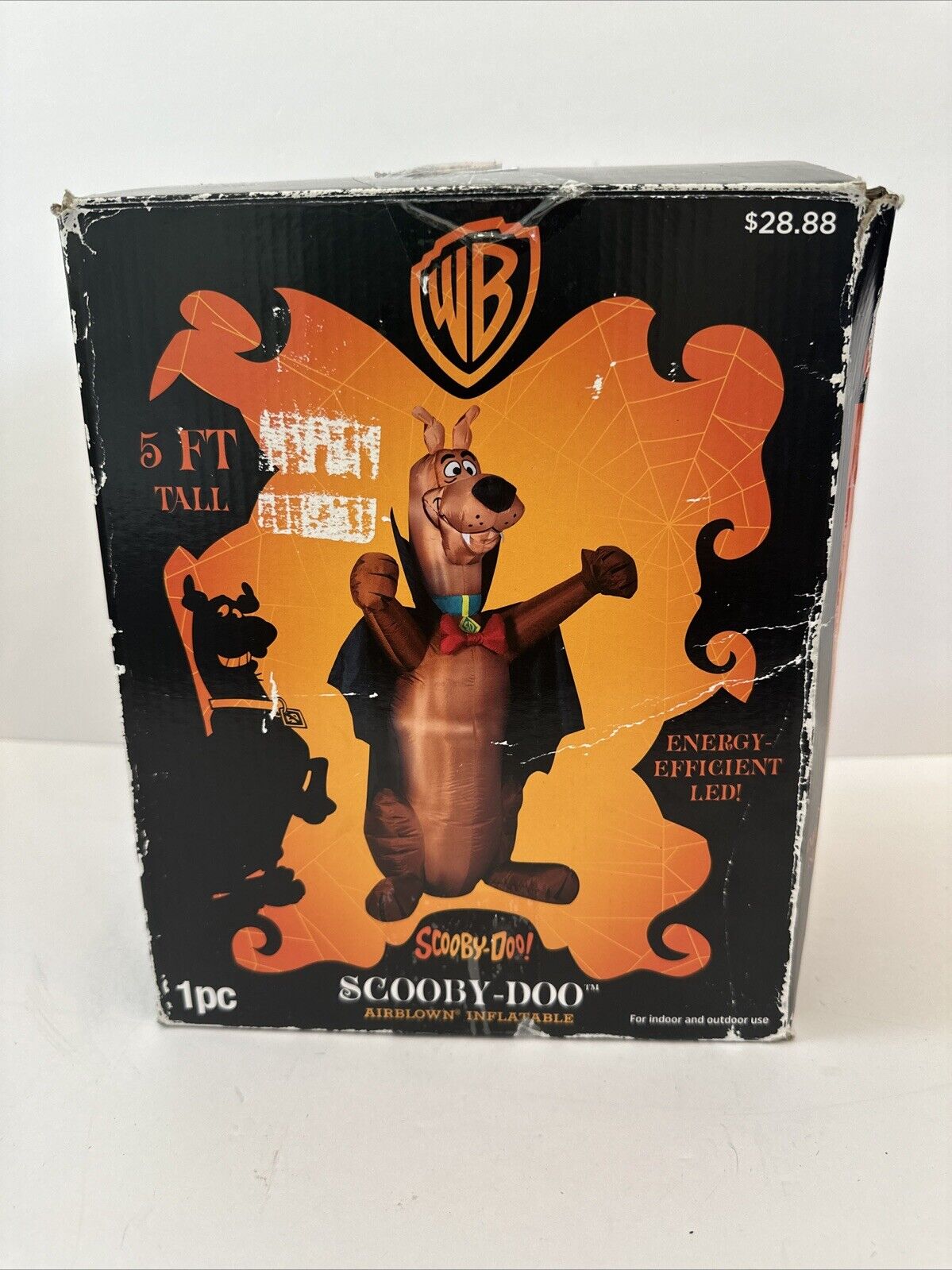 Gemmy 2018 Scooby Doo Vampire Halloween Inflatable 5 Ft