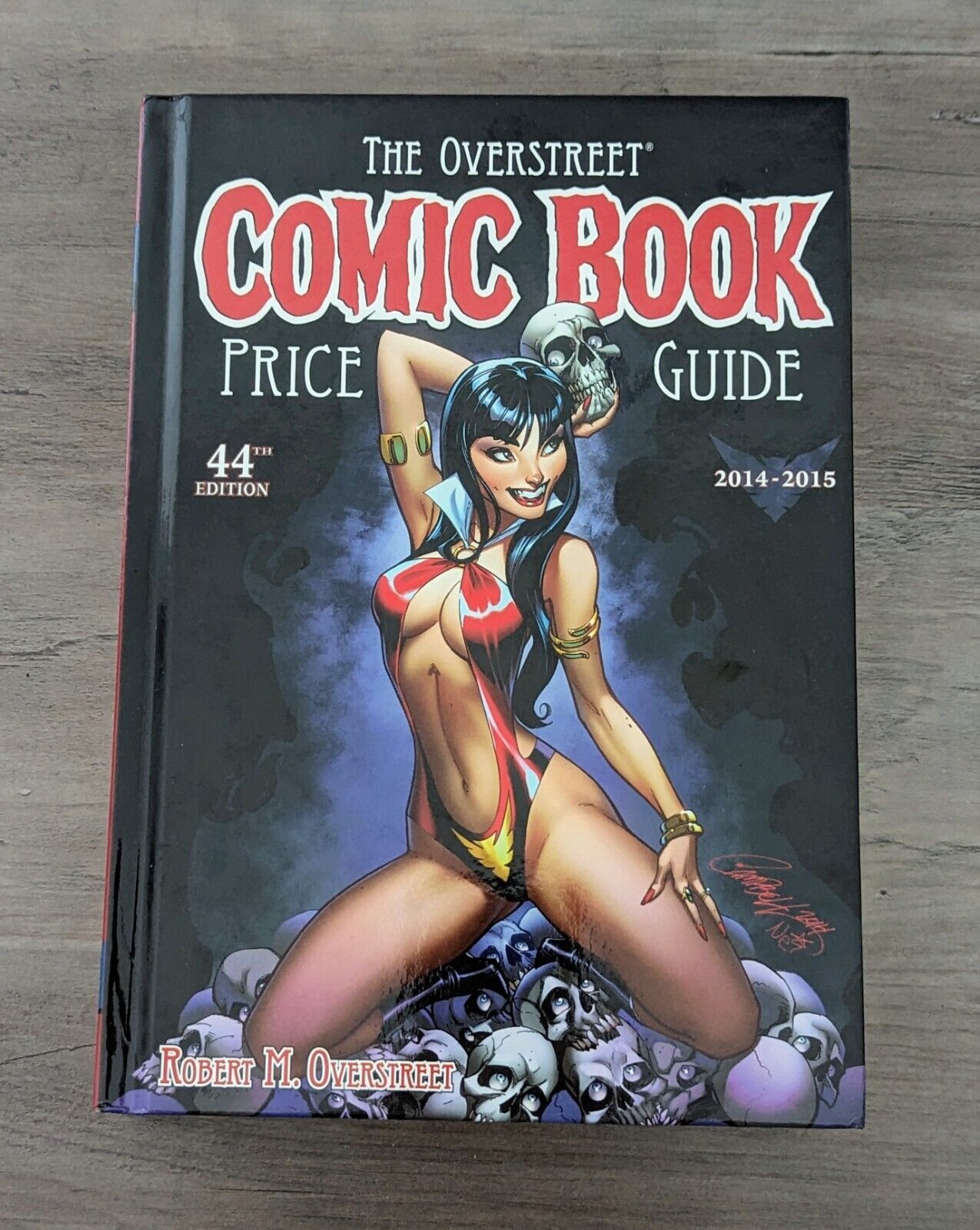 Overstreet Comic Book Price Guide 44th Ed Hardcover Vampirella J Scott Campbell