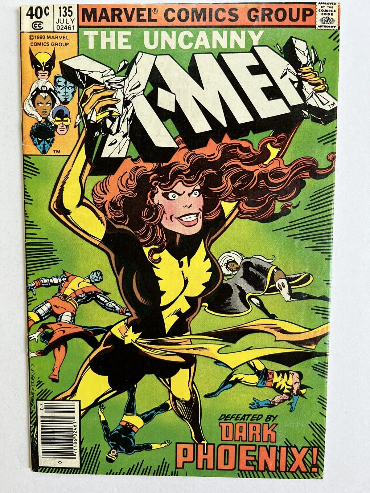 Uncanny X-Men # 135 - 1980 - NEWSSTAND • 2nd app Jean Grey as Dark Phoenix