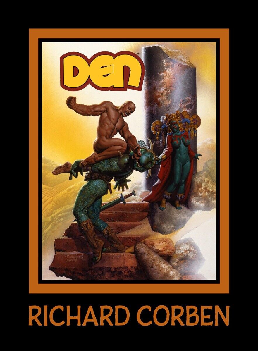DEN Volume 1: Neverwhere (Den, 1) Hardcover – August 29, 2023 by Richard Corben