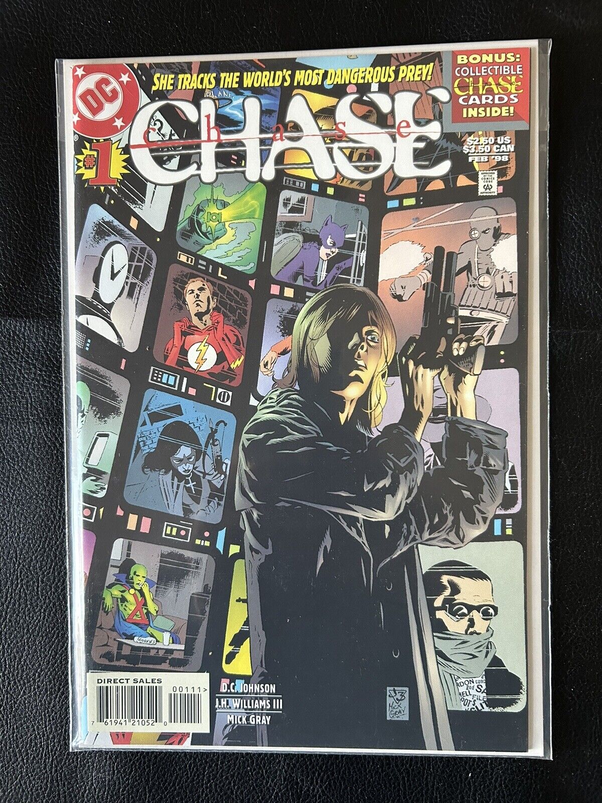 Chase #1 Feb. 1998 DC Comics 