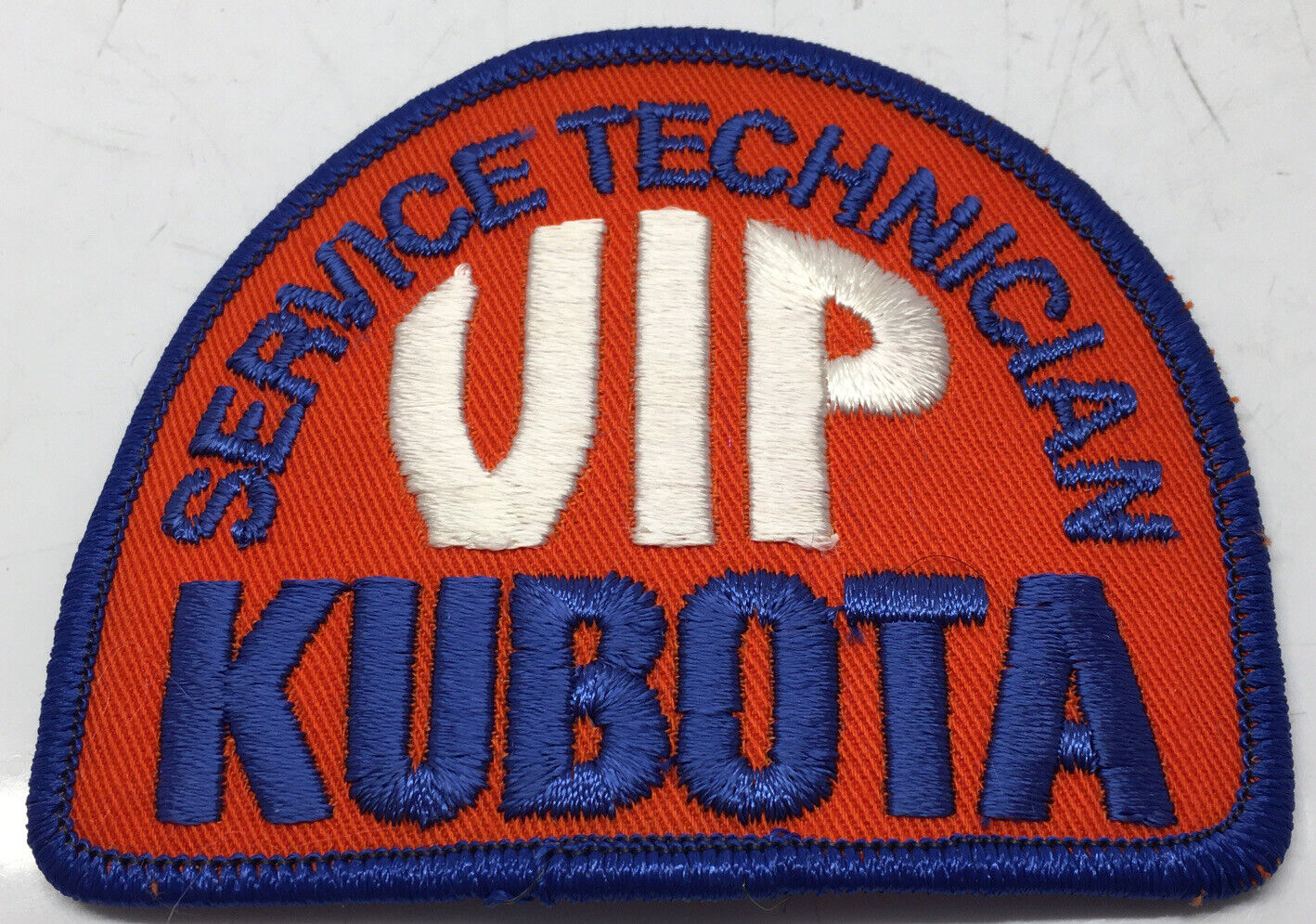 NOS kubota vip service technician patch tractor 3x3.75