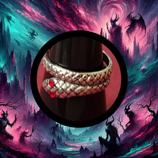 Authentic Demonic Possessed Ring REAL Satanic Haunted Daia: Demon of Luck