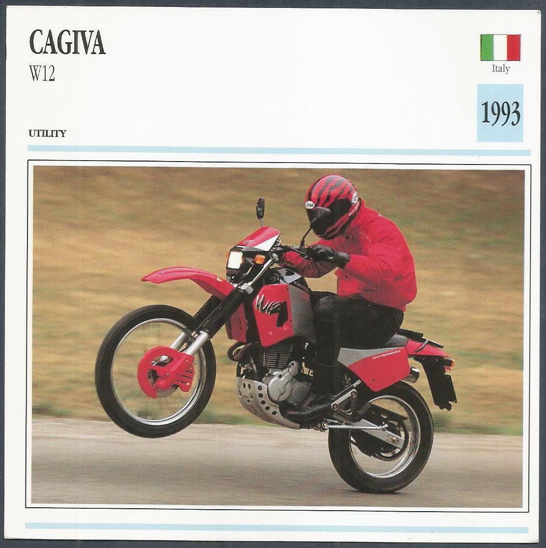  EDITO-SERVICE S A CLASSIC MOTORCYCLES-1993-CAGIVA-W12