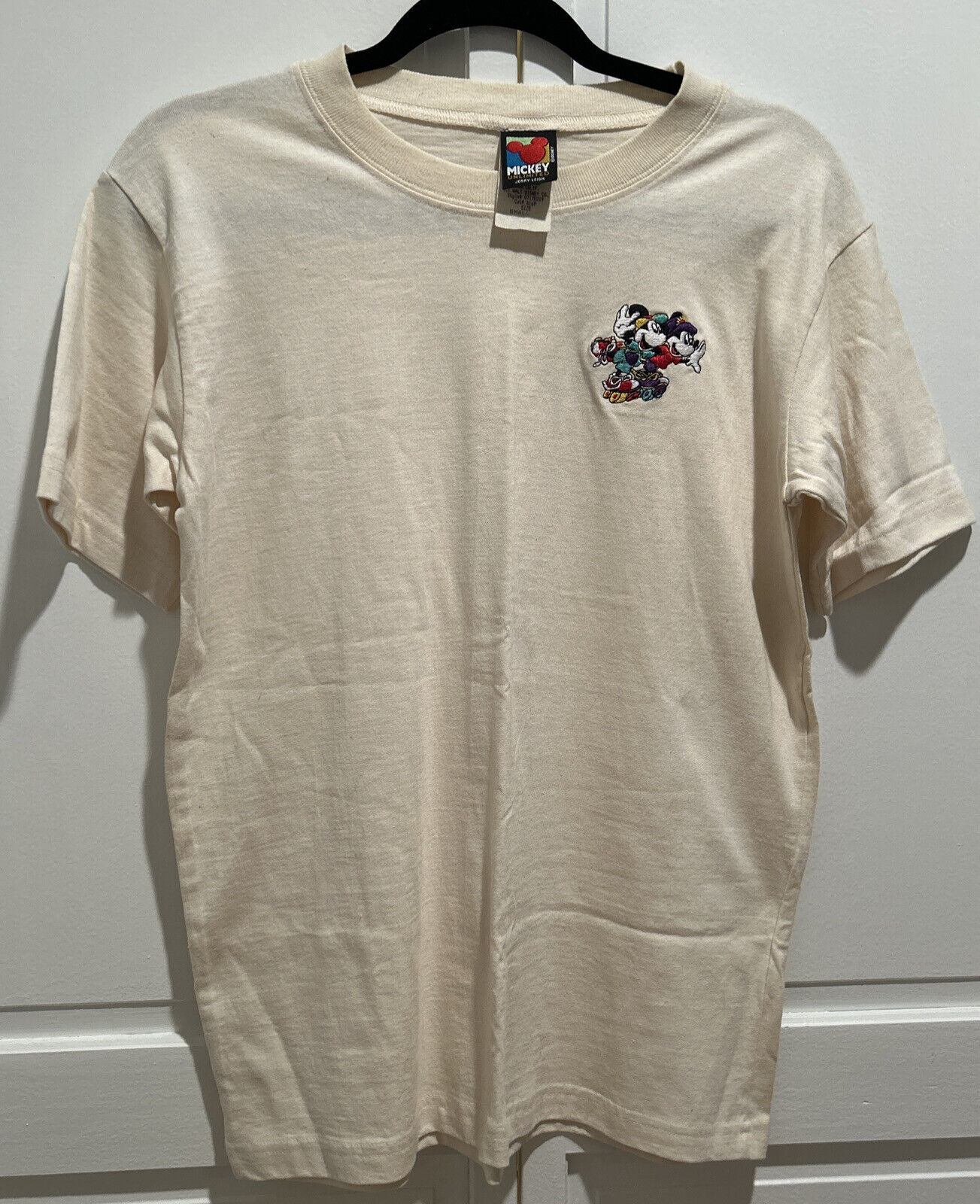 Vintage Disney T Shirt Small Mickey Minnie Unlimited Jerry Leigh Paper Tag Y2K