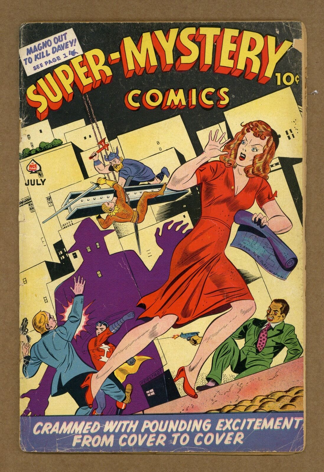 Super Mystery Comics Vol. 4 #3 PR 0.5 1944