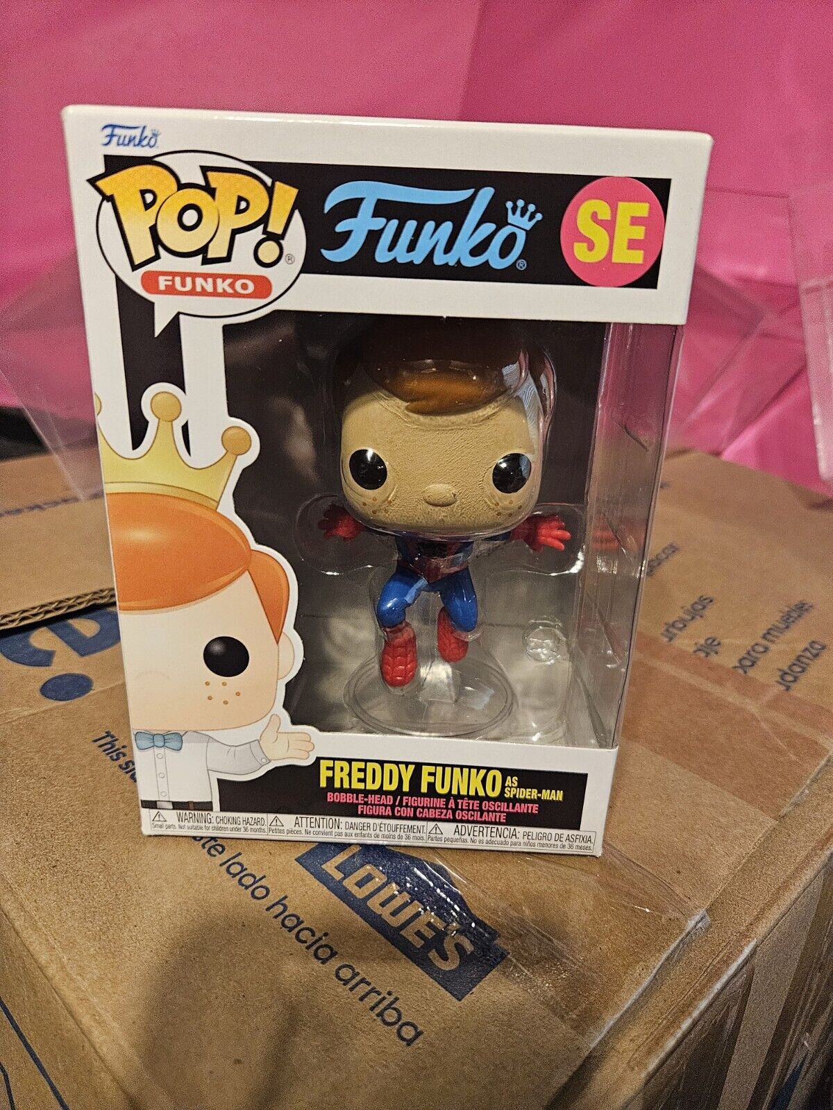  Freddy As Spider-Man Funko Pop