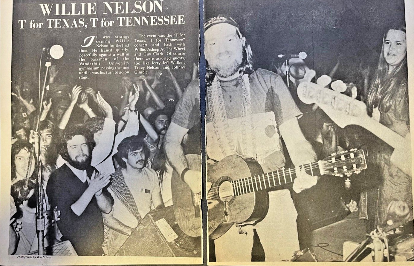 1976 Country Western Performer Willie Nelson