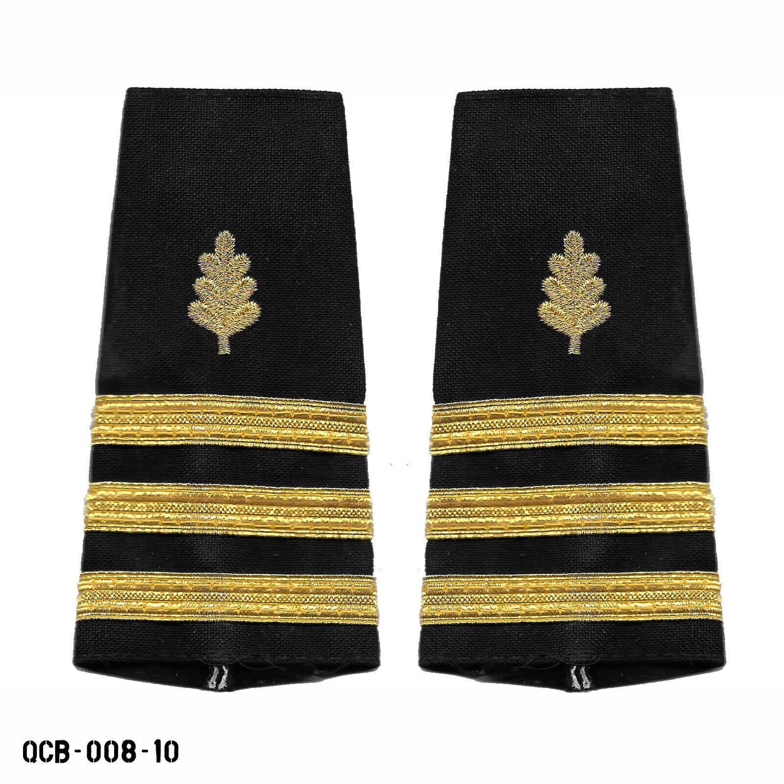 PAIR USN US Navy CDR O5 Commander Nurse Corps Shoulder Marks ~ Rank Slides