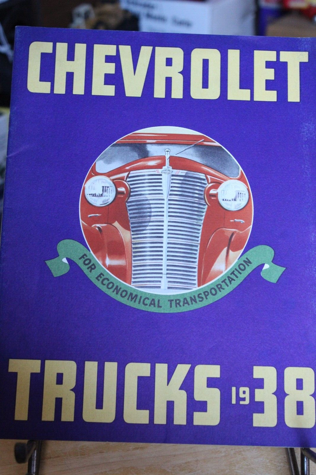 1938 Chevrolet Trucks  Dealer Color Brochure