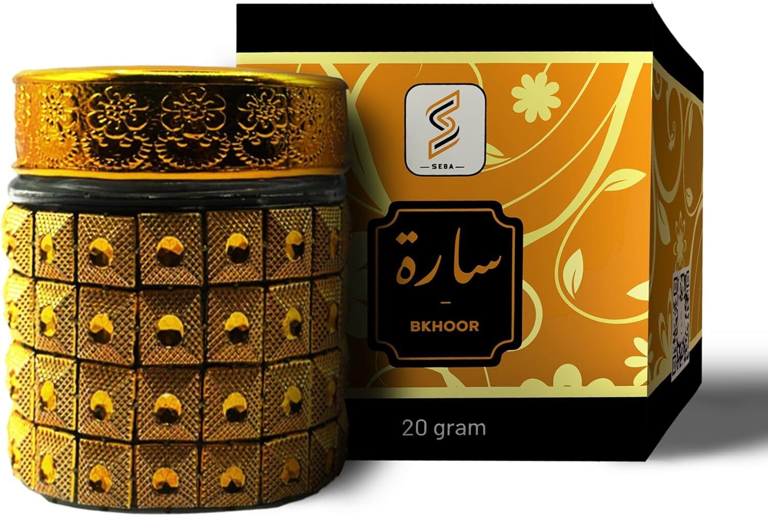 Premium Bakhoor Sara 20gm - Sweet, Woody Fragrance for Home & Office 